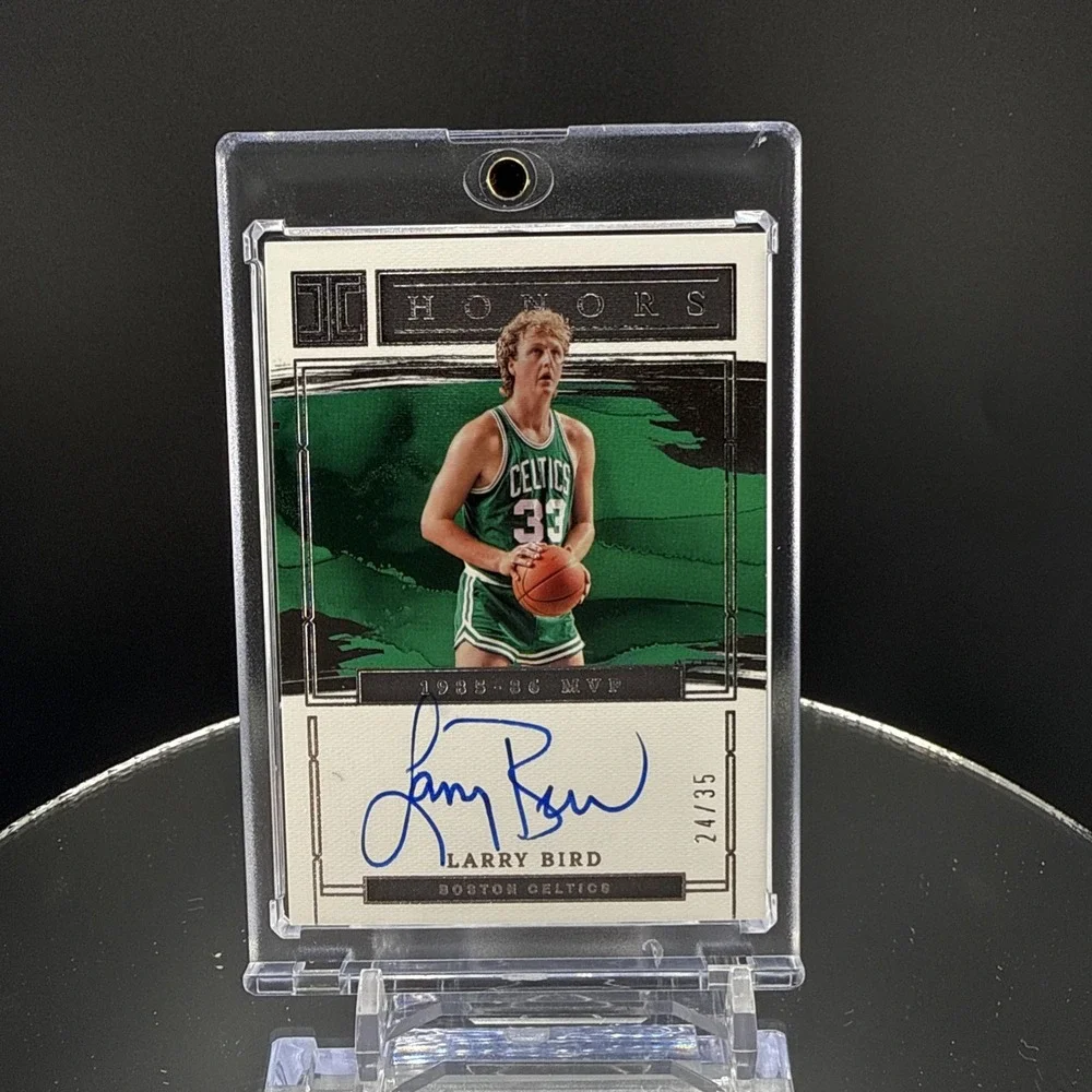 Larry Bird 2024-25 Panini Impeccable Honors Signatures Auto /35 Auto